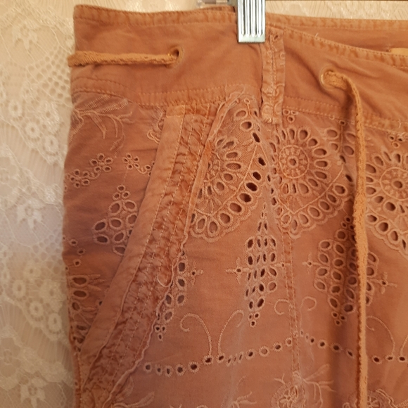 Sundance Cotton Pink Pants For Women Size 12 - Picture 4 of 16